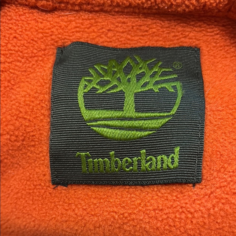 Timberland Orange and Black Jacket - Picture 3 of 3